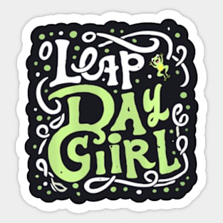 Unique Birthday For Leap Year Celebrants Sticker